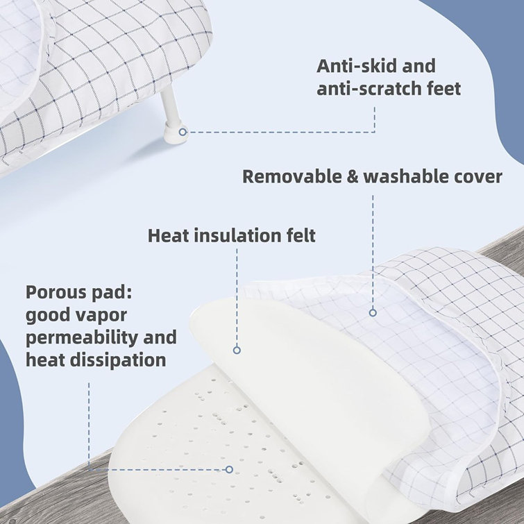 STORAGE MANIAC Steel Tabletop Ironing Board Wayfair Canada